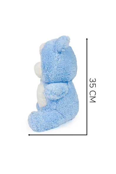 Ayıcı Oyuncak Uykumcuk 35 cm Gold Peluş Sevgiliye Özel - Resim 7