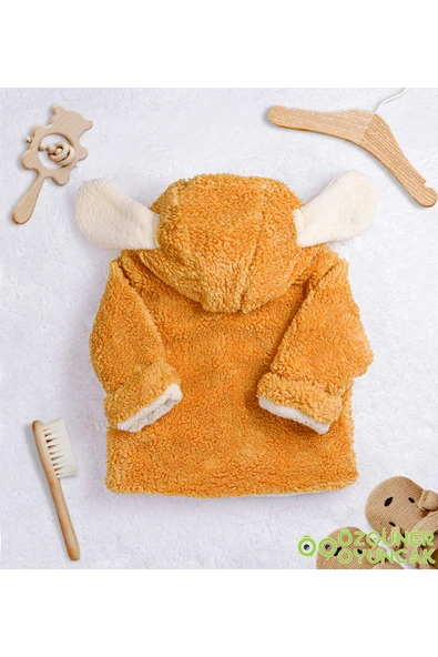 Ayıcı Oyuncak Pabtex Seviml Figürlü Peluş Bebek Mont(3-6Ay;9-12Ay) - Resim 2