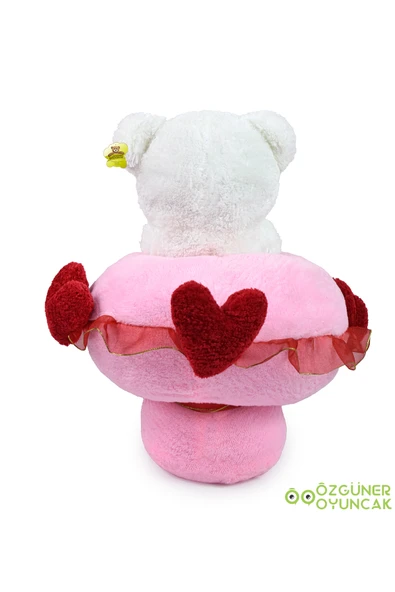 Özgüner Oyuncak Sevimli Peluş Tavşanla Sevgi Buketi – Aşkınızı Tatlı Bir Şekilde İfade Edin - Resim 4