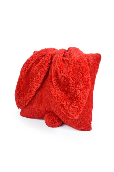 Ayıcı Oyuncak Pabtex Kırlent Kulaklı Yastık Tavşan Kulak Tasarım - Sevimli Tasarım - Resim 5