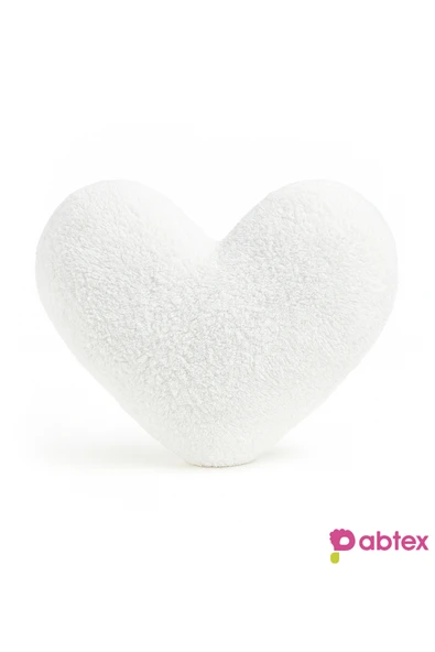 Harika Peluş Fabrikası Hediye Peluş Kalp Yastık – Yumuşak Dokulu ve Kullanışlı - Resim 2