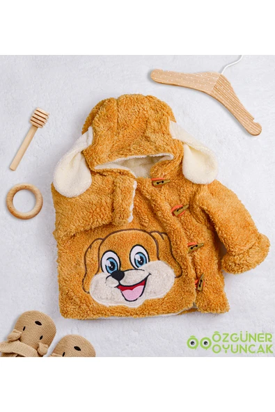 Ayıcı Oyuncak Pabtex Seviml Figürlü Peluş Bebek Mont(3-6Ay;9-12Ay) ürün görseli 1