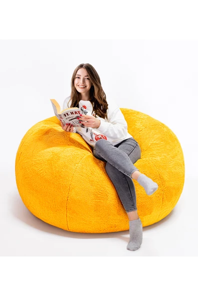 Ayıcı Oyuncak Sıcak ve Yumuşak Peluş Dev Puf – Konforlu Oturma Keyfi - Resim 2