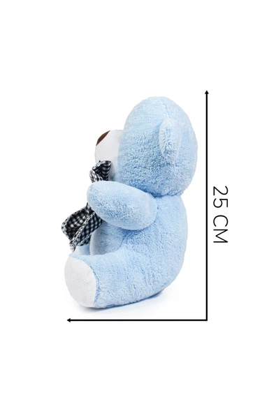 Ayıcı Oyuncak Özgüner Papyonlu Oturan Peluş Ayıcık: En Tatlı Hediye Seçeneğiniz! (%100 Yerli) - Resim 4