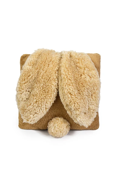 Ayıcı Oyuncak Pabtex Tavşan Kulaklı Kırlent Yastık - Sevimli ve Yumuşak Tasarım - Resim 4