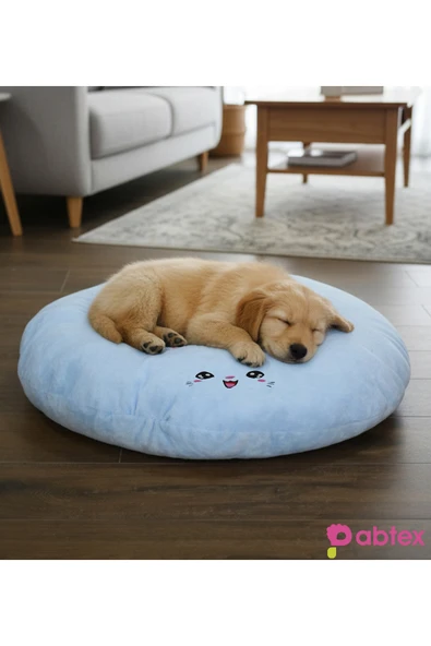 Ayıcı Oyuncak Pelüş Dokulu Kedi Köpek Yatağı 80 cm – Konforlu ve Dayanıklı ürün görseli 1