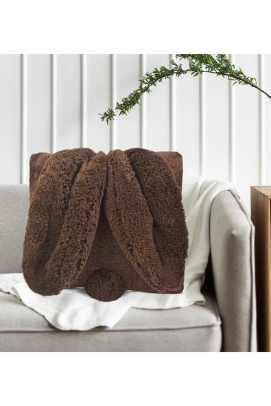 Özgüner Oyuncak Pabtex Tavşan Kulaklı Kırlent Yastık - Çocuk Odası İçin Şirin Tasarım - Resim 2