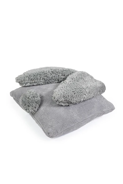 Özgüner Oyuncak Pabtex Kırlent Kulaklı Yastık Tavşan Tasarım - Sevimli Tasarım Ile Ev Dekorasyonunuzu Tamamlayın - Resim 6