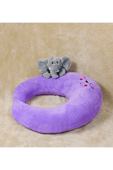 Ayıcı Oyuncak Pabtex Bebek Emzirme Destek Ve Oturma Minderi Yastığı - Resim 3