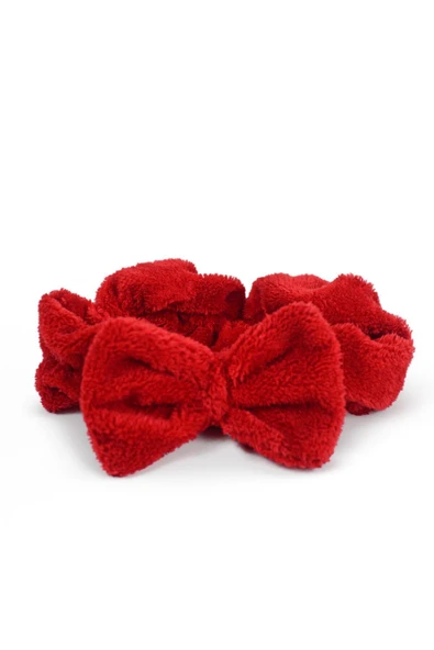 Harika Peluş Fabrikası Pabtex Papyonlu Saç Bandı - Makyaj Bandı - Uyku Bandı ürün görseli 1