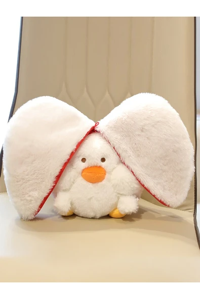 Ayıcı Oyuncak Kalp Çantalı Civciv Sevgiliye Özel 45 Cm - Resim 4