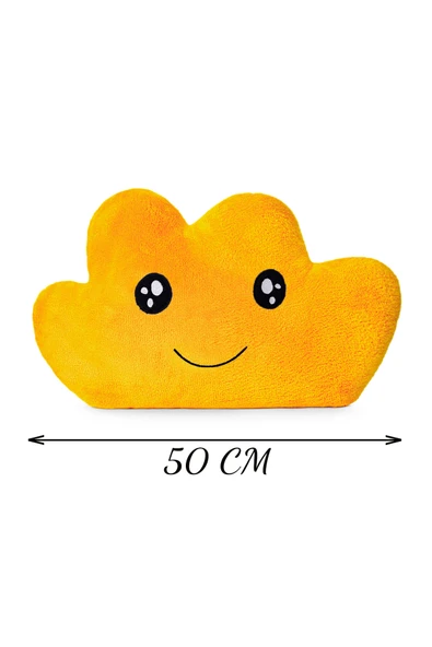 Ayıcı Oyuncak LED Işıklı Bulut Yastık – Evinize Şıklık ve Renk Katın - Resim 4