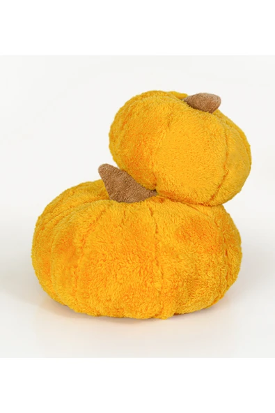 Pababo Pabtex Dekoratif Peluş Kabak Kırlent Yastık Seti 2'li - Şık Tasarım - Resim 3