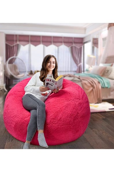 Özgüner Oyuncak Sıcak ve Yumuşak Peluş Dev Puf – Konforlu Oturma Keyfi ürün görseli