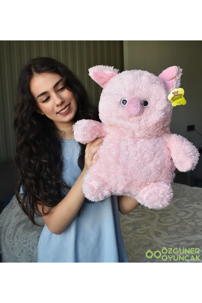 Özgüner Oyuncak Sevimli Domuz Peluş Oyuncak – Hem Çocuklar Hem Yetişkinler İçin ürün görseli