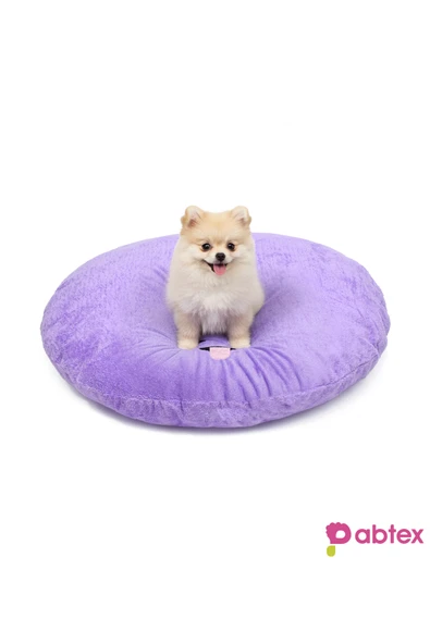 Ayıcı Oyuncak Pelüş Dokulu Kedi Köpek Yatağı 80 cm – Konforlu ve Dayanıklı - Resim 2