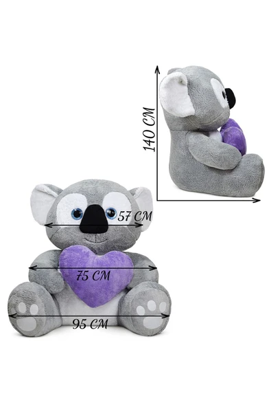 Ayıcı Oyuncak Sevimli Koala (%100 Yerli ) - Resim 5