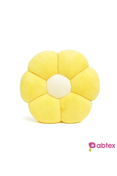 Ayıcı Oyuncak Peluş Çiçek Yastık 40 cm – Sevimli Dekoratif Çiçek Modeli 40 cm - Resim 2