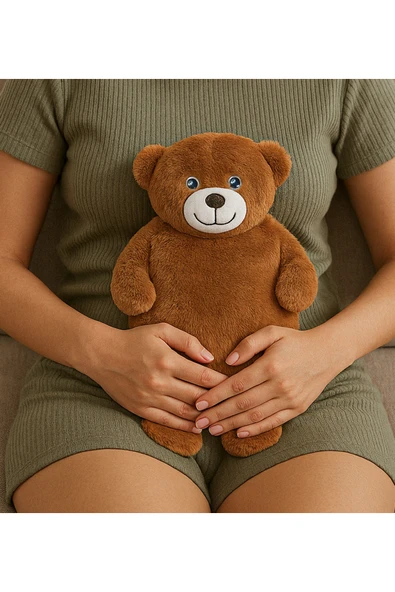 Özgüner Oyuncak Peluş Ayıcıklı Su Torbası Kılıfı – Sevimli ve Fonksiyonel Kış Yardımcısı ürün görseli