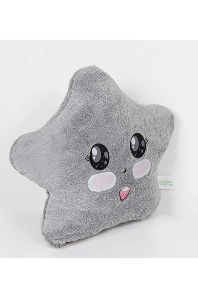 Özgüner Oyuncak Uyku Arkadaşım Ledli Yıldız Yastık - Resim 4