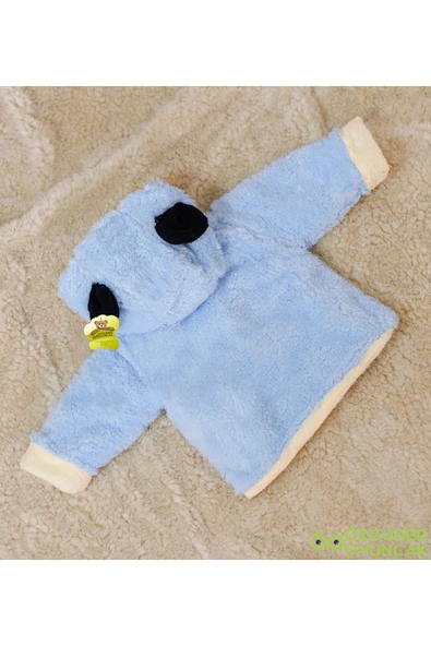 Ayıcı Oyuncak Seviml Figürlü Peluş Bebek Mont(3-6Ay;9-12Ay) - Resim 2