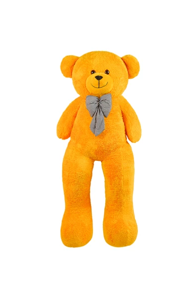 Özgüner Oyuncak Papyonlu Sevimli Büyük Peluş Ayıcık, 130 Cm - % 100 Yerli - Resim 4