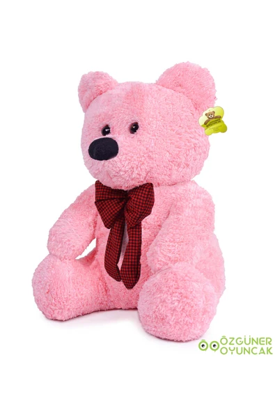 Özgüner Oyuncak Papyonlu Peluş Oturan Ayıcık – Doğum Günü Hediyesi Sevimli Ayı - Resim 5