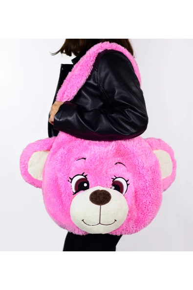 Özgüner Oyuncak Yumuşacık Ayıcık Detaylı Omuz Çantası – Şıklığı ve Rahatlığı Bir Arada ürün görseli