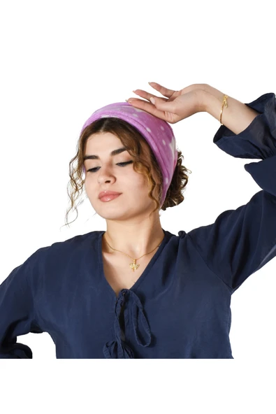 Özgüner Oyuncak Pabtex Evde ve Dışarıda Kullanıma Uygun Saç Bandı | Makyaj Temizlerken Pratik Kullanım - Resim 3