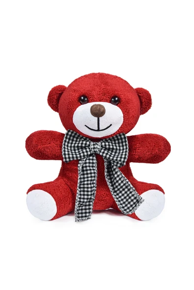 Ayıcı Oyuncak Özgüner Papyonlu Oturan Peluş Ayıcık: En Tatlı Hediye Seçeneğiniz! (%100 Yerli) - Resim 2