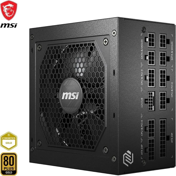 MSI MAG A750GL Gen5.1 750 W Power Supply Teşhir - Resim 5