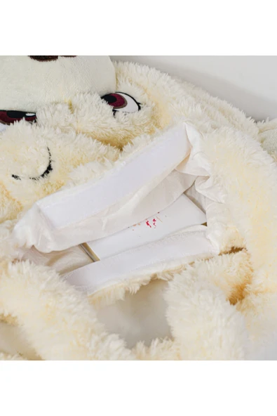 Harika Peluş Fabrikası Yumuşacık Ayıcık Detaylı Omuz Çantası – Şıklığı ve Rahatlığı Bir Arada - Resim 4