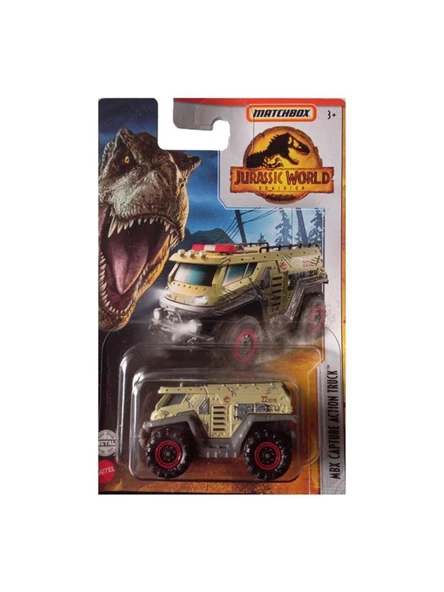 Matchbox Jurassic World Tekli Araçlar FMW90 HBG97 MBX Capture Action Truck ürün görseli 1