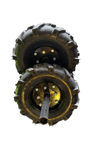 DALAZ,AYKA RZ 200 ÇAPA MAKİNASI UYUMLU LASTİK TAKIM,HAVALI,400X8 - Resim 2