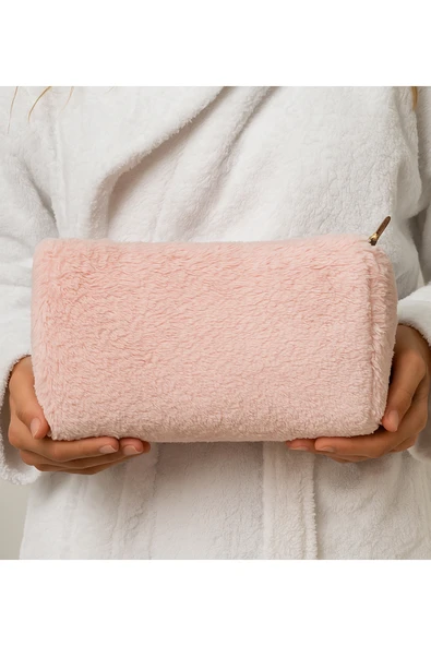 Ayıcı Oyuncak Yumuşacık Peluş Seyahat Çantası – Konforlu ve Şık Tasarım - Resim 2