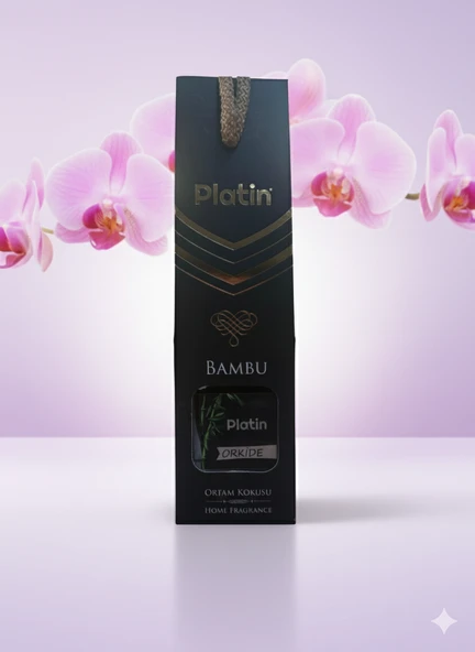 Platin Orkide Bambu Çubuklu Oda Kokusu 100ml - Resim 3