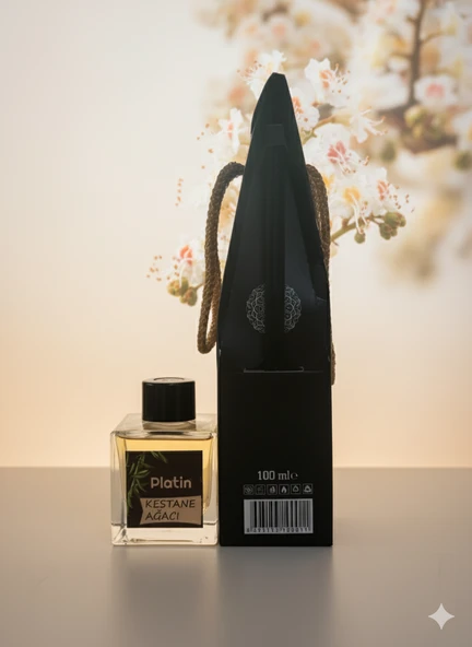 Platin Kestane Ağacı Bambu Çubuklu Oda Kokusu 100ml ürün görseli