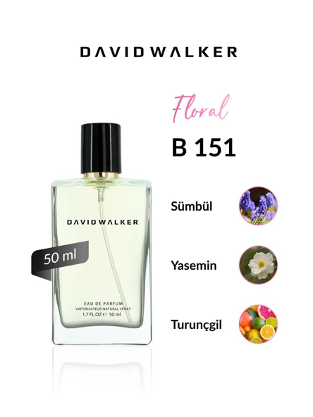 David Walker B151 Tendes 50 ml Kadın Parfüm | Floral ürün görseli 1