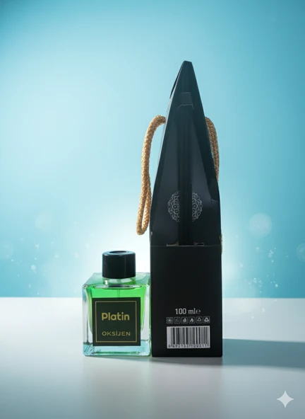 Platin Oksijen Bambu Çubuklu Oda Kokusu 100ml ürün görseli