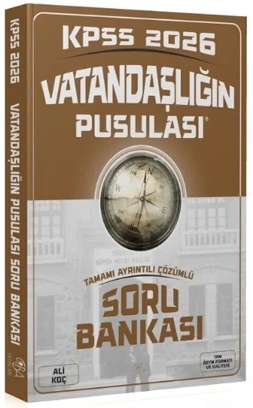 2026 KPSS Vatandaşlığın Pusulası Soru Bankası CBA Akademi ürün görseli 1