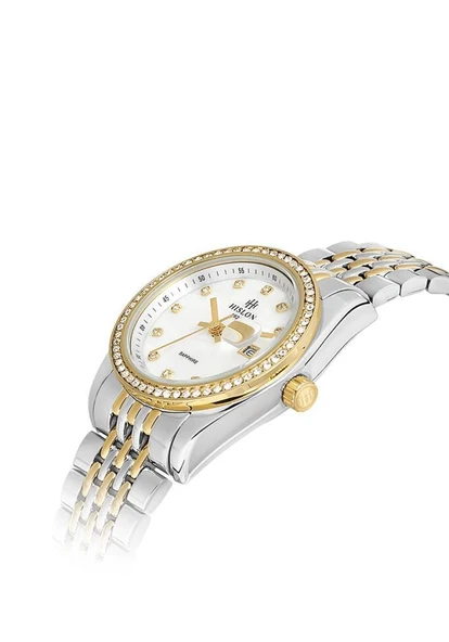 Hıslon QL145T-09SG Bayan Kol Saati - Resim 4