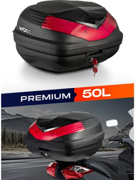 WOGEN - WG50 - 50 LİTRE ARKA ÇANTA (SİYAH) - Resim 7