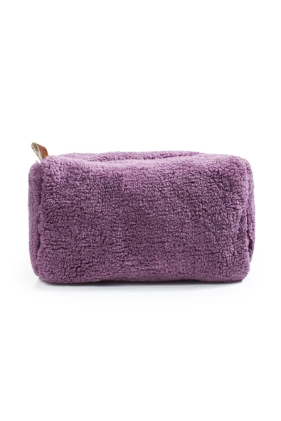 Harika Peluş Fabrikası Yumuşak Peluş Makyaj Çantası - Şık ve Kullanışlı Kadın Kozmetik Çantası - Resim 4