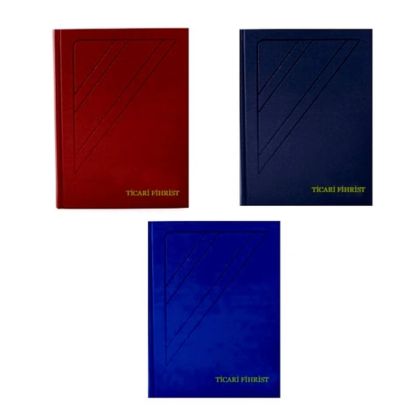 Sim 17x24 Cilt Bezli Ticari Fihrist 28 li 1 Adet ürün görseli