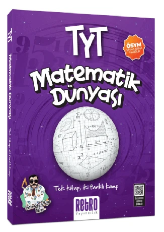 Retro YKS TYT Matematik Dünyası Kamp Kitabı - Volkan Önder Retro Yayıncılık ürün görseli 1