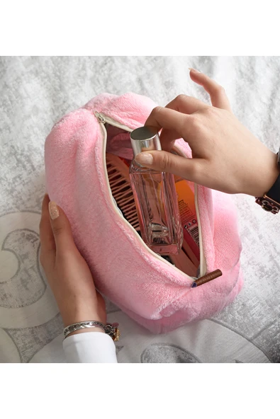 Ayıcı Oyuncak Yumuşacık Peluş Seyahat Çantası – Konforlu ve Şık Tasarım ürün görseli 1