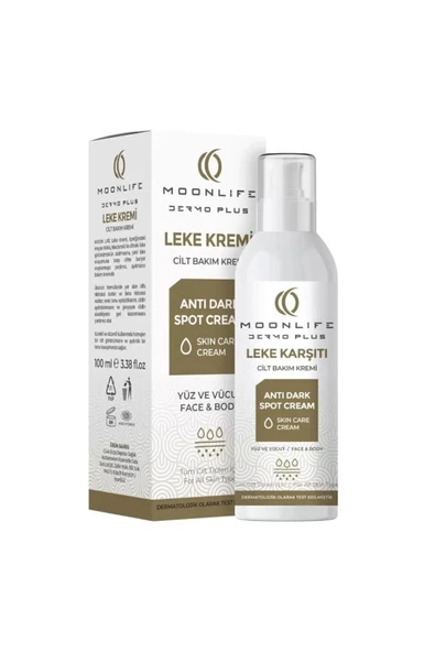 Moonlife Leke Kremi Face and Body 100 ml ürün görseli 1