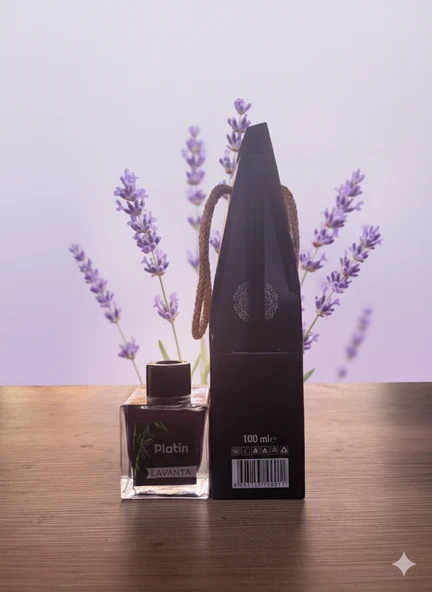 Platin Lavanta Bambu Çubuklu Oda Kokusu 100ml ürün görseli