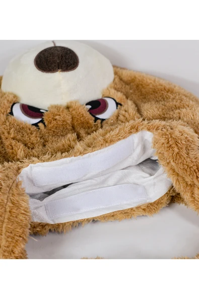 Ayıcı Oyuncak Yumuşacık Ayıcık Detaylı Omuz Çantası – Şıklığı ve Rahatlığı Bir Arada - Resim 3