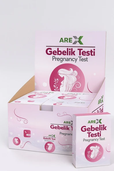 AREX GEBELİK TESTİ STANDLI 80 ADET - Resim 4